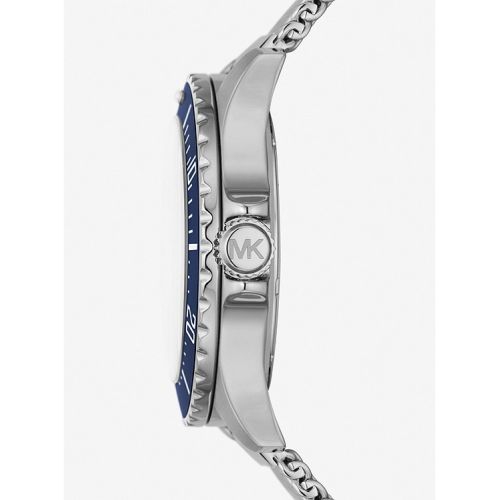 마이클코어스 Michael Kors Oversized Slim Everest Silver-Tone Mesh Watch
