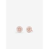 Michael Kors Precious Metal-Plated Sterling Silver Pave Stud Earrings