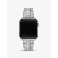 Michael Kors Pave Silver-Tone Strap For Apple Watch