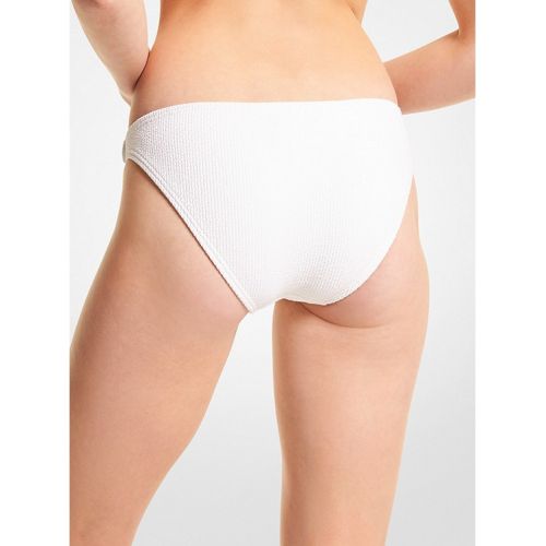 마이클코어스 MICHAEL Michael Kors Textured Stretch Bikini Bottom