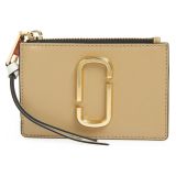 MARC JACOBS Snapshot Leather ID Wallet_NEW SANDCASTLE MULTI