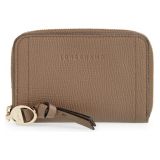 LONGCHAMP Mailbox Leather Coin Purse_TAUPE