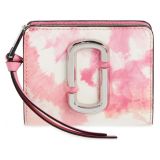 MARC JACOBS The Snapshot Leather Compact Wallet_PINK MULTI