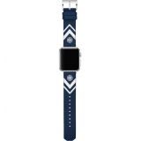 TORY BURCH The Chevron Woven Strap for Apple Watch, 38mmu002F40mm_Blue