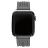 COACH Stud Textured Rubber Apple Watch Strap_GRAY