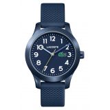 LACOSTE Kids 12.12 Silicone Strap Watch, 32mm_BLUE