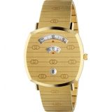GUCCI Grip Bracelet Watch, 38mm_Gold