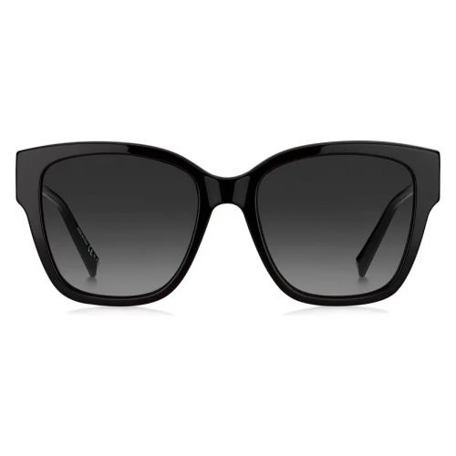 지방시 Givenchy 55mm Gradient Cat Eye Sunglasses_BLACK/ GREY SHADED