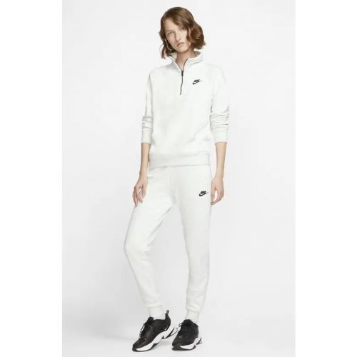 나이키 Nike Sportswear Essential Fleece Pants_BIRCH HEATHER/ BLACK
