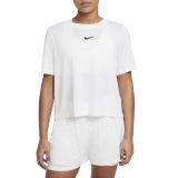 Nike NikeCourt Advantage Tennis Shirt_WHITE/ BLACK