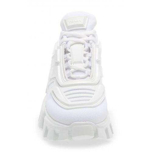 프라다 Prada Cloudbust Thunder Lug Platform Sneaker_WHITE