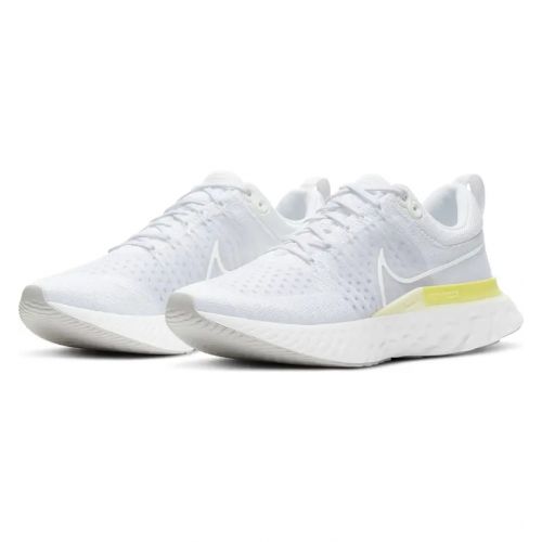 나이키 Nike React Infinity Run Flyknit 2 Running Shoe_WHITE/ WHITE/ PLATINUM TINT