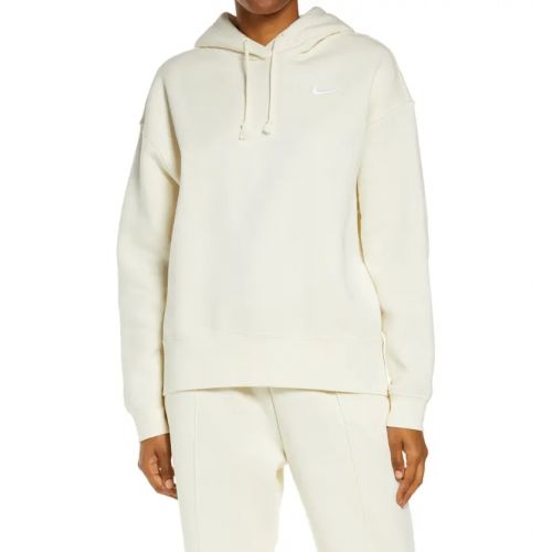 나이키 Nike Sportswear Fleece Hoodie_COCONUT MILK/ WHITE