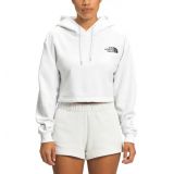 The North Face Logo Crop Hoodie_TNF WHITE