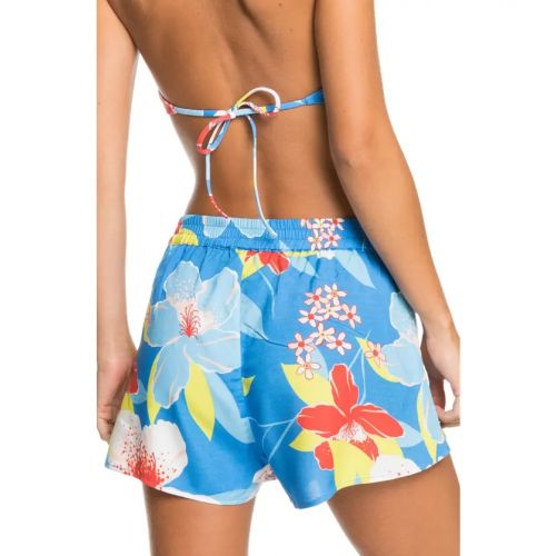 록시 Roxy Lemon Chill Floral Cover-Up Shorts_FRENCH BLUE SAYA S