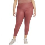 Nike One Faux Leather Mid Rise 7u002F8 Leggings_CANYON RUST/RUST PINK