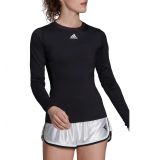 adidas Tennis Freelift Long Sleeve Tee_BLACK/ WHITE
