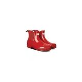 Hunter Original Gloss Waterproof Chelsea Boot_MILITARY RED