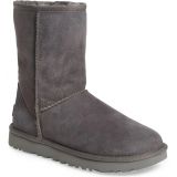 UGG Classic II Genuine Shearling Lined Short Boot_GREY SUEDE
