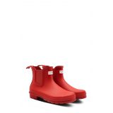 Hunter Original Waterproof Chelsea Rain Boot_MILITARY RED/ RED