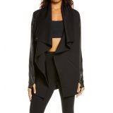 SPANX Faux Leather Convertible Jacket_VERY BLACK
