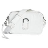 Marc Jacobs The Softshot 21 Leather Crossbody Bag_WHITE