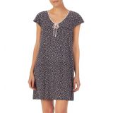 kate spade new york print jersey nightgown_BLACK FLORAL