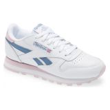 Reebok Classic Leather Sneaker_WHITE/ BERRY/ BLUE