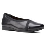 Clarks Un Darcey Ease 2 Flat_BLACK LEATHER