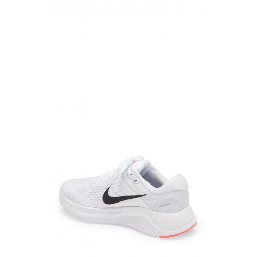 나이키 Nike Air Zoom Structure 24 Running Shoe_WHITE/ BLACK/ IRIS WHISPER