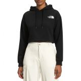The North Face Logo Crop Hoodie_TNF BLACK