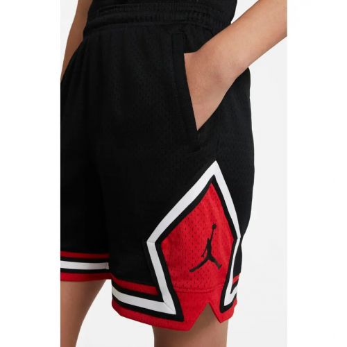 조던 Jordan Nike Jordan Essential Diamond Shorts_BLACK/ RED