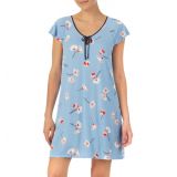 kate spade new york print jersey nightgown_BLUE FLORAL