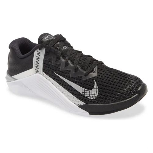 나이키 Nike Metcon 6 Training Shoe_BLACK/ SILVER/ SILVER