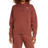 Nike Sportswear Fleece Hoodie_DARK PONY/ WHITE