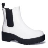 Dirty Laundry Maps Chelsea Boot_WHITE FAUX LEATHER