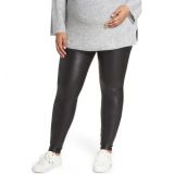 SPANX Mama Faux Leather Maternity Leggings_VERY BLACK
