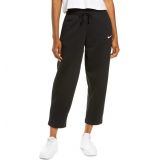 Nike Sportswear Essentials Curve Ankle Pants_BLACK/ WHITE