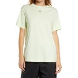 Nike Essential Embroidered Swoosh Cotton T-Shirt_LIME ICE/ BLACK