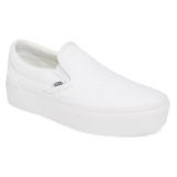 Vans Platform Slip-On Sneaker_TRUE WHITE