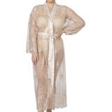 Rya Collection Darling Sheer Lace Robe_CHAMPAGNE