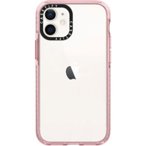  CASETiFY Clear Impact iPhone 12 Mini Case_CLEAR PINK