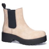 Dirty Laundry Maps Platform Chelsea Boot_NATURAL FAUX LEATHER