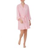 Room Service Pjs Ruffle Robe_PINK DITSY FLORAL
