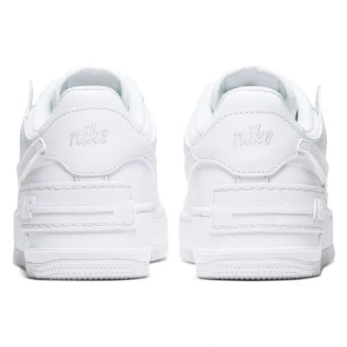 나이키 Nike Air Force 1 Shadow Sneaker_WHITE/ WHITE/ WHITE