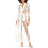 Rya Collection Darling Sheer Lace Robe_IVORY
