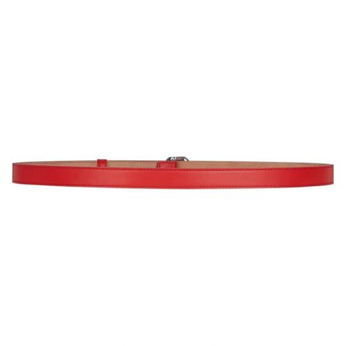 지방시 Givenchy G Chain Buckle Leather Belt_RED
