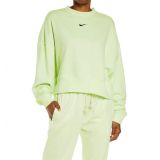 Nike Sportswear Essential Oversize Sweatshirt_LIME ICE/ BLACK