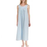 Eileen West Cotton Lawn Ballet Nightgown_SOLID BLUE