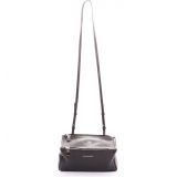 Givenchy Mini Pandora Leather Crossbody Bag_BLACK
